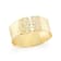 14K Gold 0.12 ct. tw. Diamond Cuff Bracelet