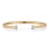 14K Gold 0.10 ct. tw. Bangle Bracelet
