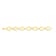 14K Gold 0.22 ct. tw. Open Ellipse Link Bracelet