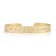 14K Gold 0.14 ct. tw. Diamond Cuff Bracelet