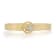 14K Gold 0.13 ct. tw. Diamond Cuff