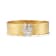 14K Gold 0.49 ct. tw. Diamond Cuff
