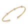 14K Gold 0.14 ct. tw. Bangle Bracelet