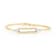 14K Yellow Gold 0.07 ct. tw. Diamond Wire Bracelet