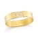 14K Gold 0.04 ct. tw. Diamond Cuff
