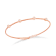 14K Rose Gold 0.14 ct. tw. Wire Bracelet
