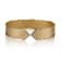 14K Gold 0.18 ct. tw. Diamond Cuff