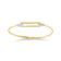 14K Yellow Gold 0.07 ct. tw. Diamond Wire Bracelet