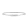 14K White Gold 0.15 ct. tw. Diamond Wire Bracelet
