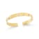 14K Gold 0.12 ct. tw. Diamond Cuff Bracelet