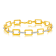 14K Gold 0.40 ct. tw. Open Rectangle Link Bracelet