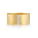 14K Yellow Gold Cuff Bracelet, Embellished with 0.35ct Diamonds