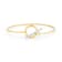 14K Yellow Gold 0.08 ct. tw. Diamond Toggle Wire Bracelet