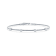 14K White Gold 0.14 ct. tw. Wire Bracelet