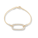 14K Gold 0.75 ct. tw. Diamond Mesh Bracelet