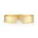 14K Gold 0.18 ct. tw. Diamond Cuff