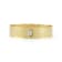 14K Gold 0.23 ct. tw. Diamond Cuff