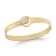 14K Gold 0.13 ct. tw. Diamond Cuff