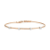 14K Rose Gold 0.20 ct. tw. Diamond Wire Bracelet