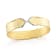 14K Gold 0.18 ct. tw. Diamond Cuff