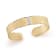 14K Gold 0.19 ct. tw. Diamond Cuff