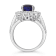 14K White Gold 2.86ctw Australian Lighting Ridge Opal & 0.95ctw
Diamond Ring
