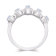 14K White Gold 1.04ctw Aquamarine & Diamond Ring