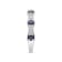 14K White Gold, 0.22ctw Blue Sapphire & 0.10ctw Diamond Ring