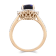 14K Yellow Gold, 1.91ctw Lightning Ridge Opal & 0.31ctw Diamond Ring