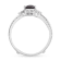 925 Sterling Silver ,Created Blue Sapphire and Created White Sapphire
Gemstone Bridal Ring-Set