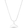 Larimar Tail Rhodium Over Sterling Silver Adjustable Necklace