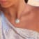Larimar Sun Rhodium Over Sterling Silver with Rose Gold Adjustable Necklace