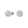2 Ct 14K Gold IGI Certified Lab Grown Round Shape 3 Prong Diamond Stud
Earrings Friendly Diamonds
