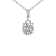2 Ct 14K White Gold IGI Certified Lab Grown Round Shape 4 Prong Diamond
Necklace Friendly Diamonds