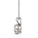 2 Ct 14K White Gold IGI Certified Lab Grown Round Shape 6 Prong Diamond
Necklace Friendly Diamonds