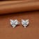 4 Ct 14K White Gold IGI Certified Heart Shape Lab Grown Diamond Stud
Earrings Friendly Diamonds