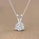 1 Ct 14K Gold IGI Certified Lab Grown Round Shape 3 Prong Diamond
Pendant Necklace Friendly Diamonds
