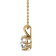 2 Ct 14K Yellow Gold IGI Certified Lab Grown Round Shape 6 Prong Diamond
Necklace Friendly Diamonds