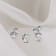 0.50 Ct 14K White Gold IGI Certified Lab Grown Bezel Solitaire Stud
Earrings Friendly Diamonds