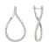 14K White Gold 1.25ct Diamond Earrings