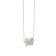 14KW 0.44ct Diamond Pendant With Chain