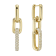 14K Yellow Gold 0.52ct Diamond Earrings
