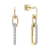 14K Yellow Gold 0.29ct Diamond Earrings