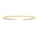 14K Yellow Gold 0.81ctw Diamond Bangle