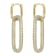 14K Yellow Gold 1.84ct Diamond Earrings