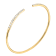 14K Yellow Gold 0.81ctw Diamond Bangle