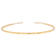 14K Yellow Gold 0.53ctw Diamond Bangle