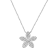 14KW 0.39ct Diamond Pendant With Chain