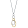 14KW 0.60ct Diamond Pendant With Chain