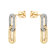 14K Yellow Gold 0.46ct Diamond Earrings